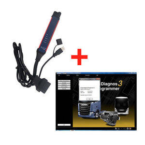 V2.38 Scania VCI-3 VCI3 Scanner Wifi Diagnostic Tool For Scania Truck Support Multi-language Win7/Win10