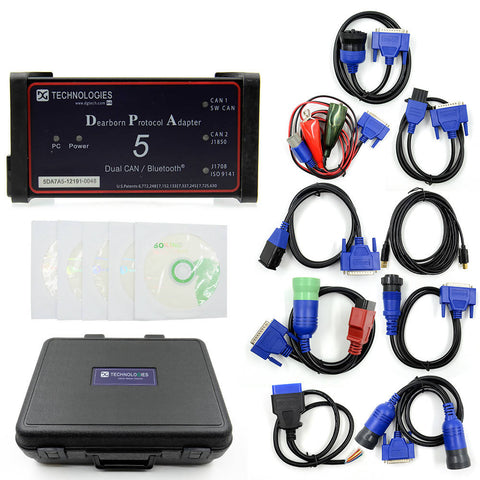 Image of Bluetooth Dearborn Protocol Adapter5 Heavy Duty Truck Scanner DPA5 car diagnostic tool DPA 5