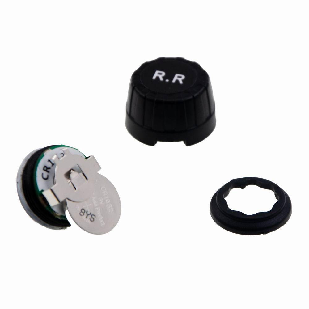 Universal Solar TPMS Wireless Tire Pressure Monitoring System Solar Charging TPMS Internal / External Sensors Cars LCD Display