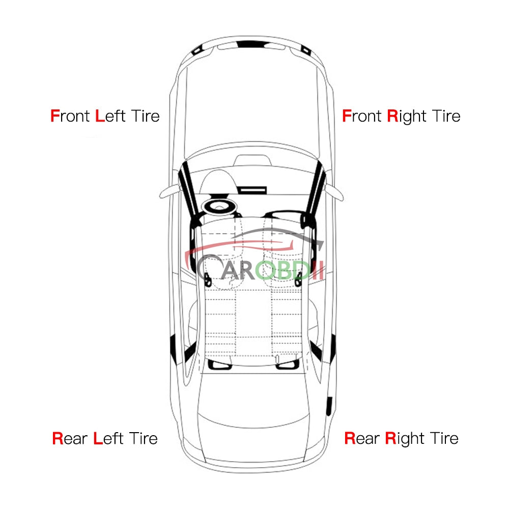 Universal Solar TPMS Wireless Tire Pressure Monitoring System Solar Charging TPMS Internal / External Sensors Cars LCD Display