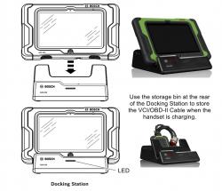 Image of Bosch ADS 625 Diagnostic Scan Tool with 10-in Display