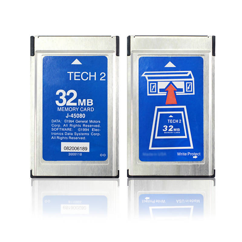 For GM Tech 2 32MB Card for 6 Software GM/SAAB/Opel/Isuzu/Holden/Suzuki Memory Card Car Diagnostic tool
