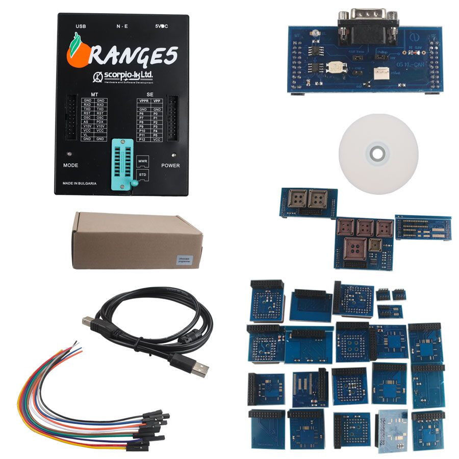 Orange5 Professional Programmer Device Memory and Microcontrollers FULL SET