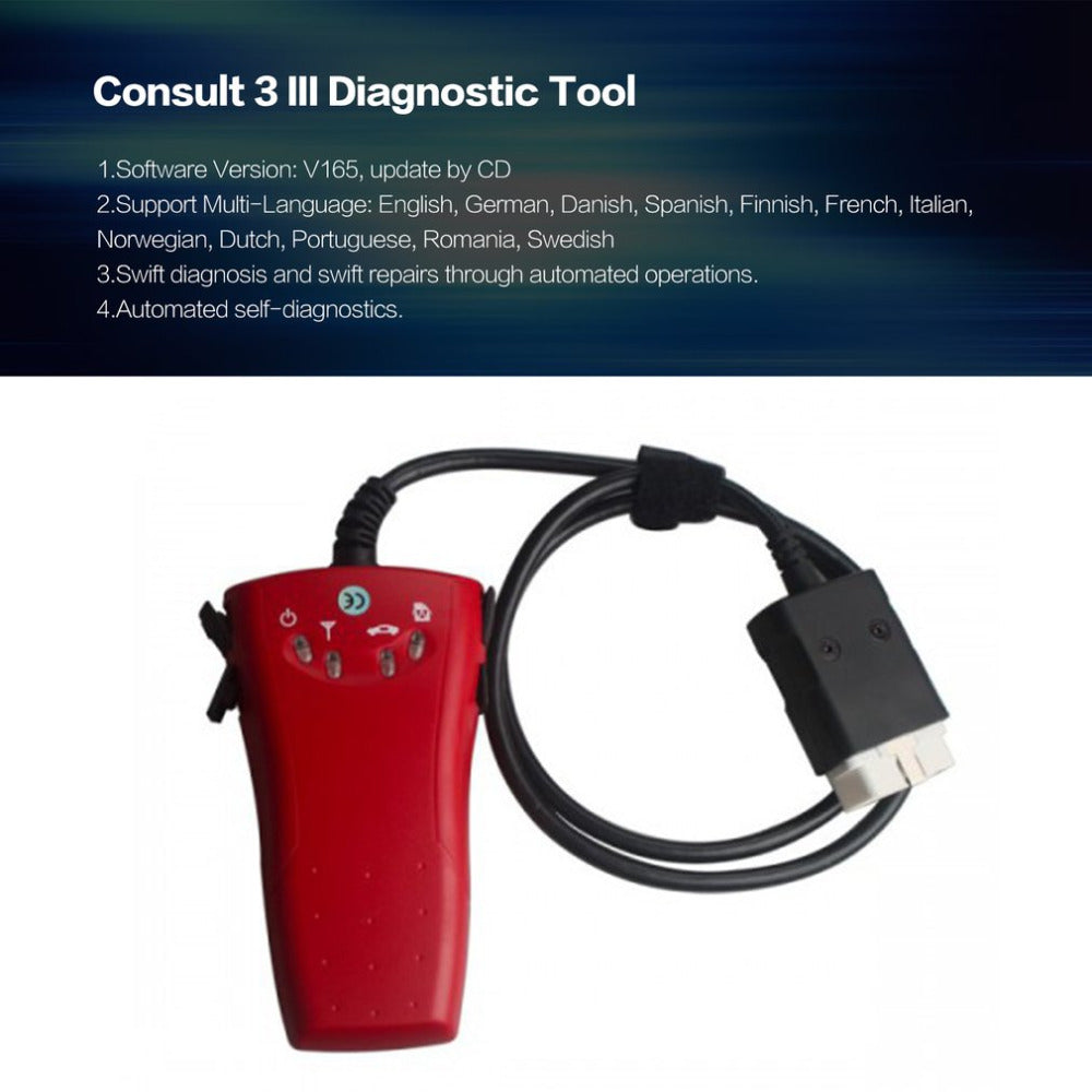 2 in 1 Diagnostic Tool For Renault CAN Clip V172 Consult 3 III Nissan Scanner Auto Self-diagnostic Tool Car Vehicle Repair